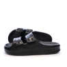 Claquettes Noir Homme Lacoste Strap CMA
