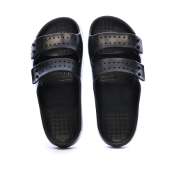Claquettes Noir Homme Lacoste Strap CMA