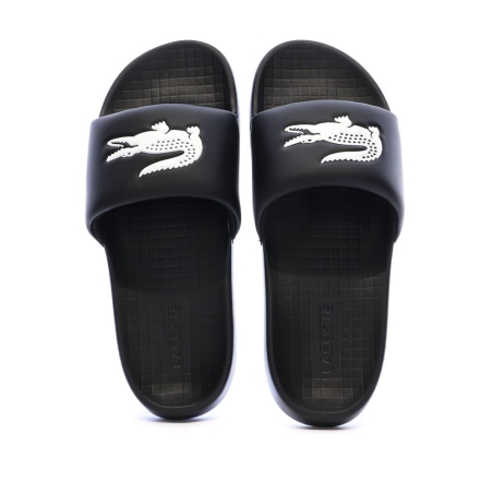 Claquettes Noir Homme Lacoste Serve Slide 1.0