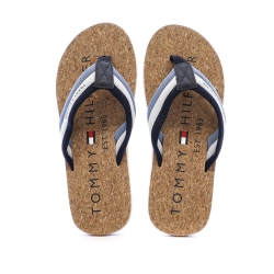 Tongs Bleu Homme Tommy Hilfiger Hilfiger Cork Beach