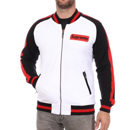 Veste Blanche Homme Supreme Grip Turbo