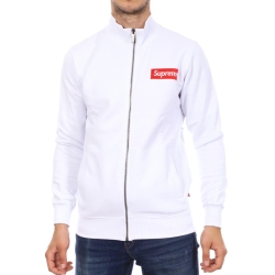 Veste Zippée Blanche Homme Supreme Grip Susy