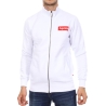 Veste Zippée Blanche Homme Supreme Grip Susy