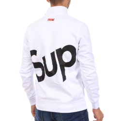 Veste Zippée Blanche Homme Supreme Grip Susy