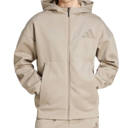 Sweat Zippé Beige Homme Adidas JC5495