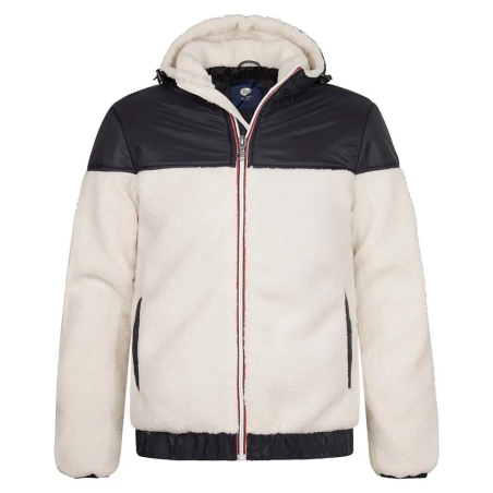 Veste Blanche/Noir Homme Petrol Industries JAC202