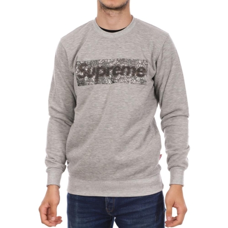 Sweat Gris Homme Supreme Grip Alaba