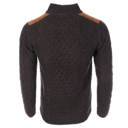 Pull Gris Homme RMS26 Irlandais