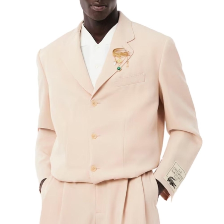 Veste Beige Homme Lacoste Runway