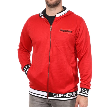 Veste de survêtement Rouge Homme Supreme Grip Shadow