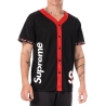 Chemise Noire/Rouge Homme Supreme Grip Banjy
