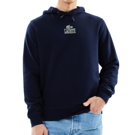 Sweat à Capuche Marine Lacoste Homme SH5643-LIG