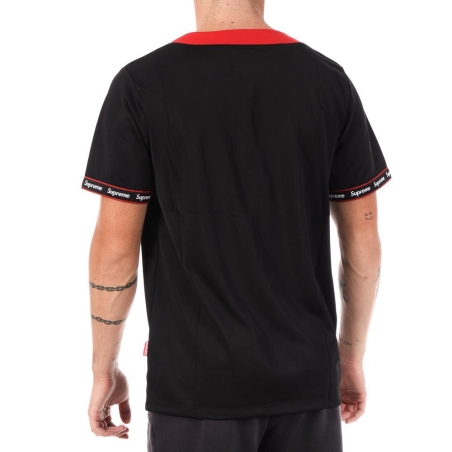 Chemise Noire/Rouge Homme Supreme Grip Banjy