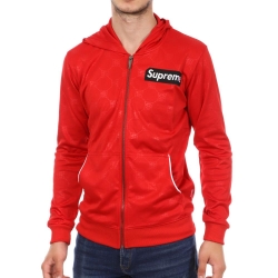 Veste à capuche Rouge Homme Supreme Grip Bubby