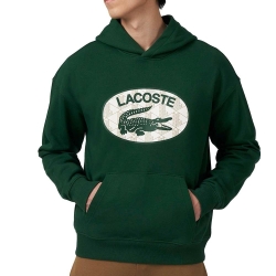 Sweat à Capuche Vert Homme Lacoste SH0067