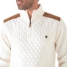 Pull Écru Homme RMS26 Irlandais