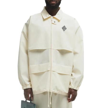 Veste Jaune Pâle Homme Lacoste Runway Twill