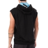 Sweat sans manches Noir Homme Supreme Grip Rainbow