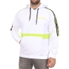 Sweat à Capuche Blanc/Vert Homme Supreme GripHalo