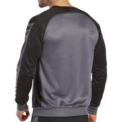 Sweat Noir/Gris Homme Erima Wings