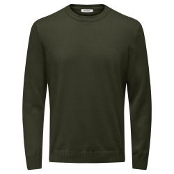 Pull Kaki Homme Only & Sons Holger