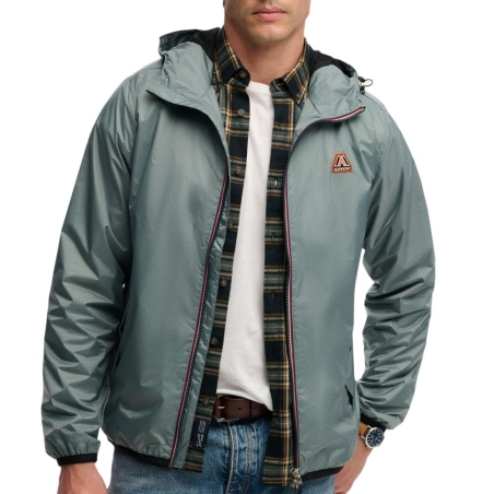 Veste de Pluie Kaki Homme Superdry Essential Tri Windbreaker