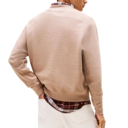 Sweat Marron Homme Tommy Hilfiger DM0DM21622