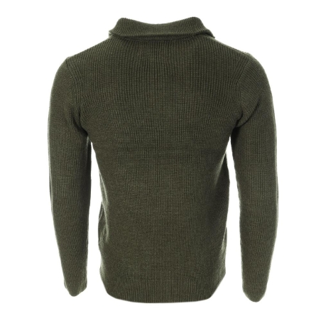 Pull 1/4 Zip Kaki Homme RMS26 Camioneur