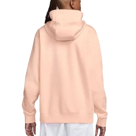 Sweat à Capuche Orange Homme Nike Club Hoodie