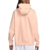 Sweat à Capuche Orange Homme Nike Club Hoodie