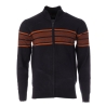 Pull Zippé Marine/Orange Homme RMS26 60936