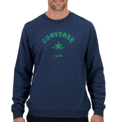 Sweat Marine/Bleu Homme Converse Crew Into