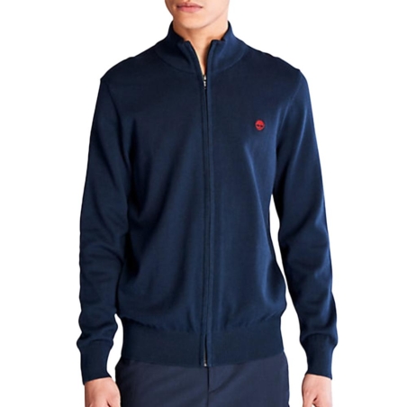 Sweat Zippé Marine Homme Timberland TB0A2