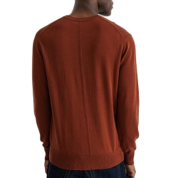 Pull Terracotta Homme Calvin Klein Jeans Ls Supima