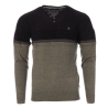 Pull Noir/Gris Homme RMS26 61008
