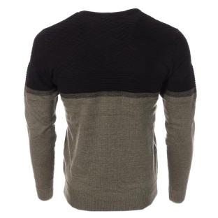 Pull Noir/Gris Homme RMS26 61008