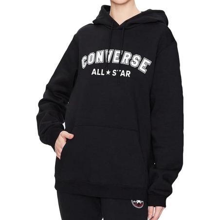 Sweat à Capuche Homme Converse All Star Single Screen
