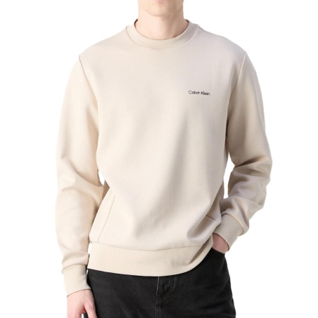 Sweat Noir Homme Calvin Klein Jeans Micro
