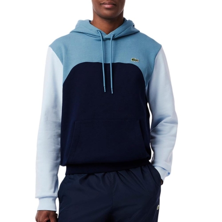Sweat Bleu Homme Lacoste Classic Block