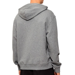 Sweat à Capuche Gris Homme Calvin Klein Jeans 350 Terry Micro