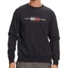 Sweat Marine Homme Tommy Hilfiger Flag Embro