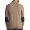 Pull Beige Homme TBS MALIKCAM