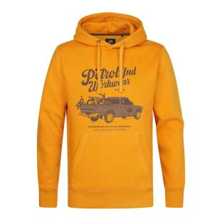 Sweat à Capuche Jaune Homme Petrol Industries Hoode