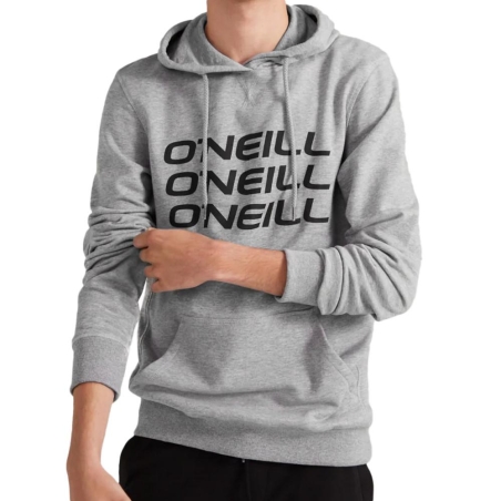 Sweat à Capuche Gris Homme O'Neill Triple Stack