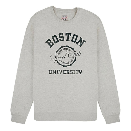 Sweat Gris Homme Teddy Smith Boston