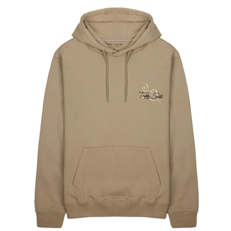 Sweat à Capuche Beige Homme Teddy Smith Wanes