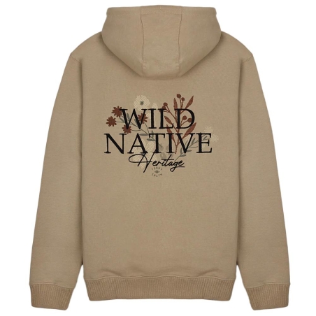 Sweat à Capuche Beige Homme Teddy Smith Wanes