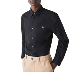 Chemise Manches Longues Noires Homme Lacoste CH2668