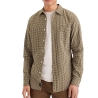 Chemise Marron à Motifs Homme Dockers Woven