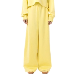 Pantalon Jaune Homme Lacoste Runway Oversized Satin